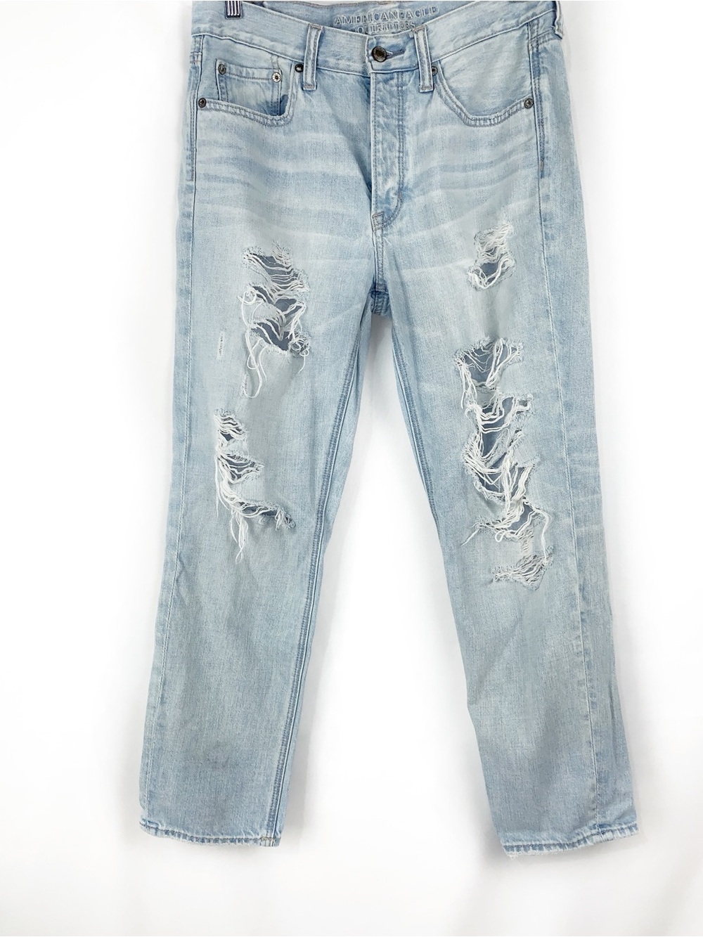 American Eagle Outfitters Vintage Hi-Rise Distressed Jeans